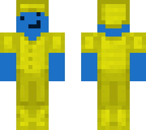 leather blue guy