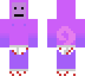 no no square purple mully