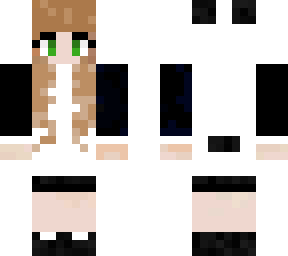 panda hoodie girl 2