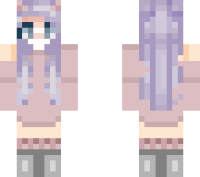 pastel devil girl