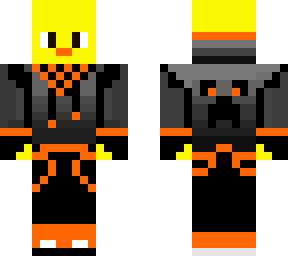 pato con campera skin