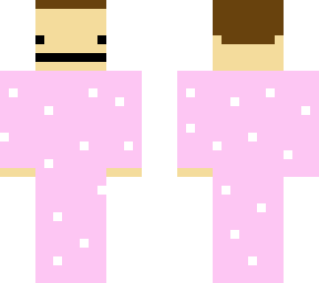 pink pyjama man
