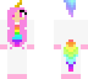 pink rainbow unicorn