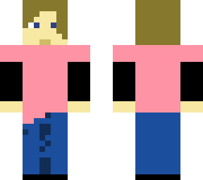 pink shirt guy