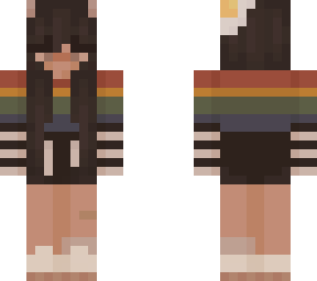 rainbow girl