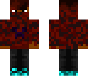 red(crimson, pewdiepie texture, nether) guy
