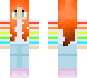 red head rainbow