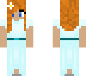 squidblockz, blue dress