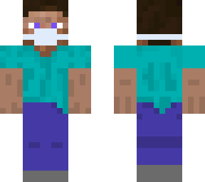 steve with face mask