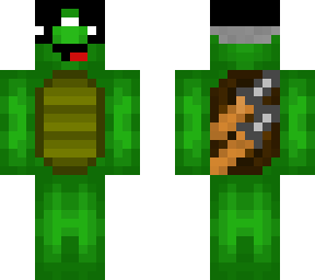 turtle boi w/ hat and daggers