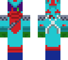 binary the hedgehog (robotic suit) oc