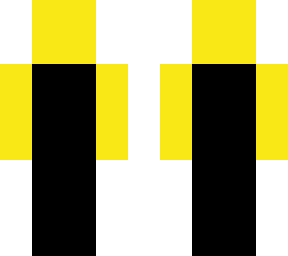 black and yellow skin