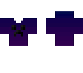 blue->purple gradient creeper hoodie base