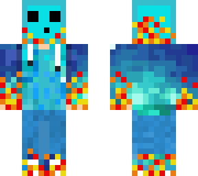 blue slime fire
