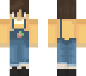 boy in overalls