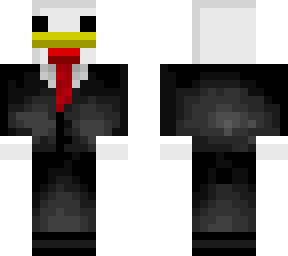 chicken in a suit