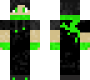 cool boy with green dragon