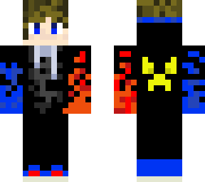 cool guy ----- half fire half ice-----
