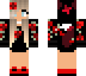 cool red wolf girl