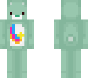 cyan care bear