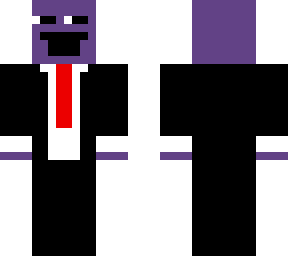 hombre morado con smoking