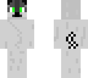 my fursona, in minecraft :d