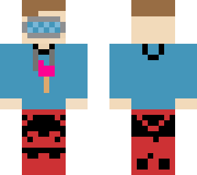 my roblox skin on minecraft