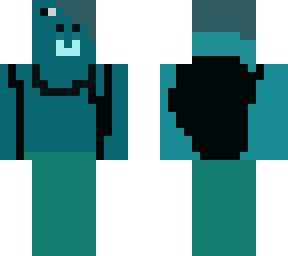 noob pig with wierd backpack and a bad haircut
