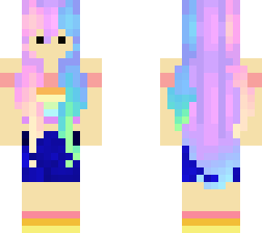 rainbow lady