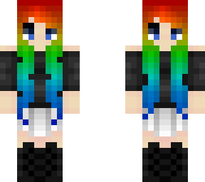 rainbow troll skin!
