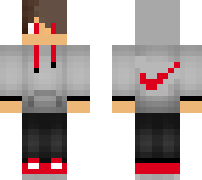 Povinnost Brandy Vyzvedac Red Nike Hoodie Minecraft Skin Smes Vedouci Prodejny Rusit