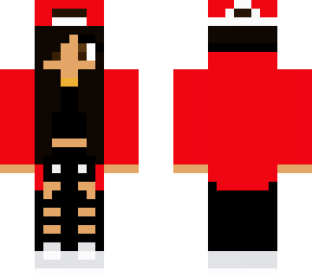 red hoodie girl
