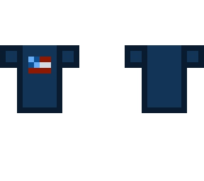 simple american flag shirt