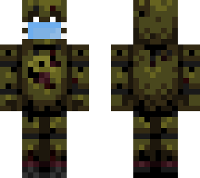 springtrap with a mask