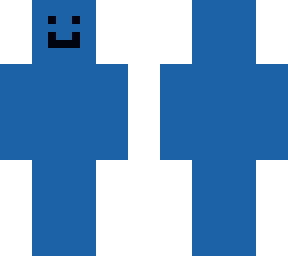 updated blue guy with smile