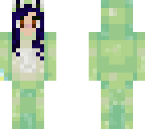 zoie in a frog onesie with henkey3