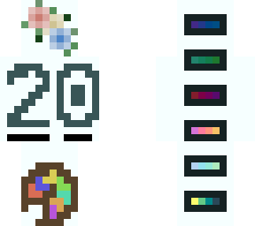 20 followers palette contest