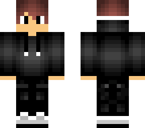 black hoodie