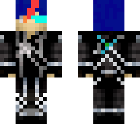 blue hair kirito