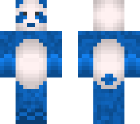 blue panda