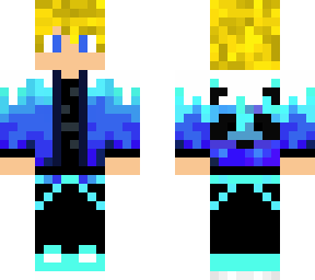 blue panda boy
