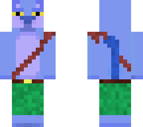 blue panther warrior