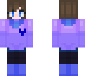 blue soul fallenchild (undertale)