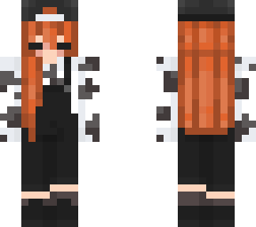 cow overalls, ginger