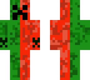 creeper hand doll red-green