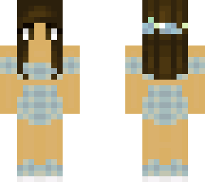 cute blue girl