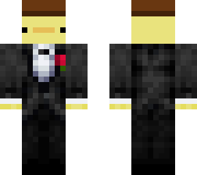duck in a suit