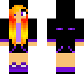 fire enderman girl *shout out* is this what you wanted