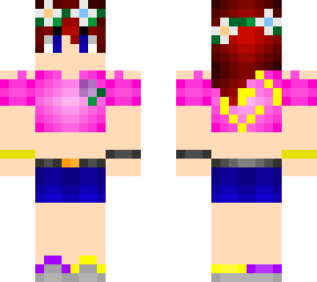 girl version of my new mc skin