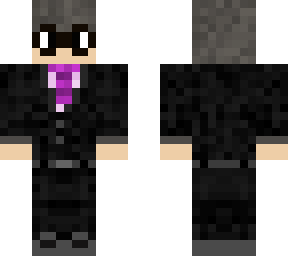 me irl - suit + 1st attempt of glasses